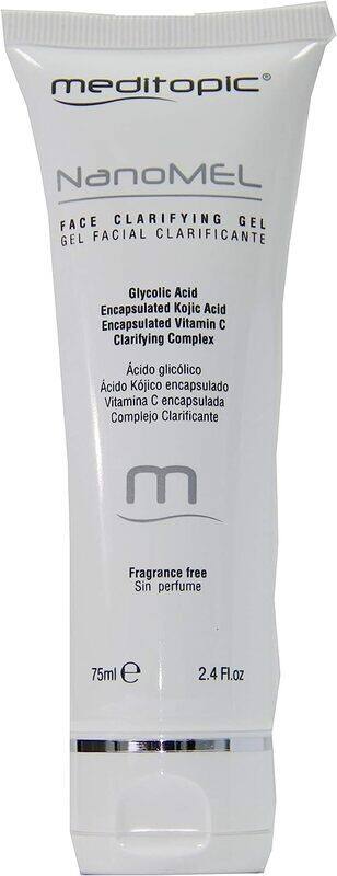 

Meditopic Nanomel Face Clarifying Gel Lightens & Illuminates Skin, 75ml