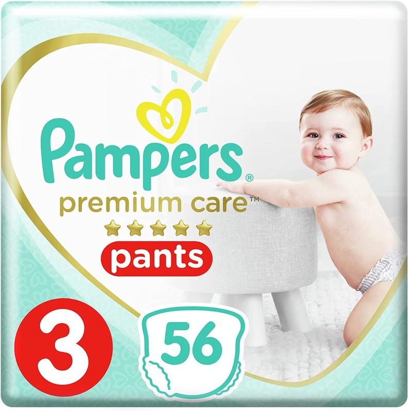 Pampers Pc Pants Ssp S3 1 2*56