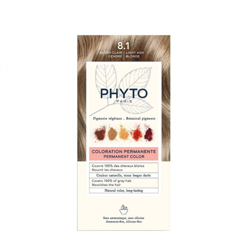 

PHYTO PHYTOCOLOR 8.1 LIGHT ASH BLONDE