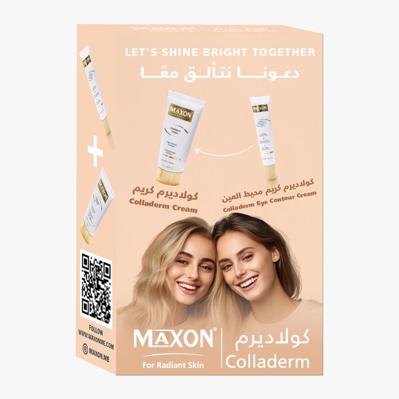 MAX ON COLLADERM CREAM 40 ML+ COLLADERM EYE CONTOUR CREAM 20 ML ( OFFER PACK )