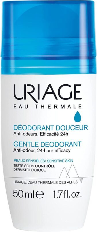 Uriage Gentle Roll On Deodorant, 50ml