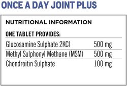 Quest Once-A-day Joint Plus Provides A Combination of 3 Key Nutrients To Support Joint Health & Ensures Higher Joint Strength, 60 Tablets