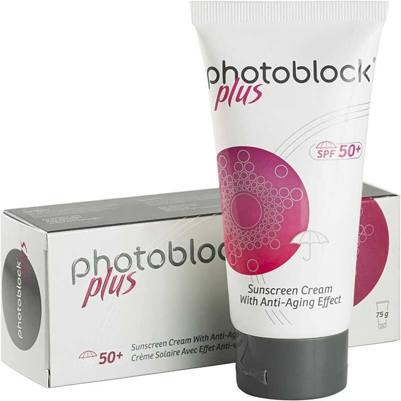 Derma Photoblock Plus SPF Sunscreen with Anti Aging Effect, 75gm