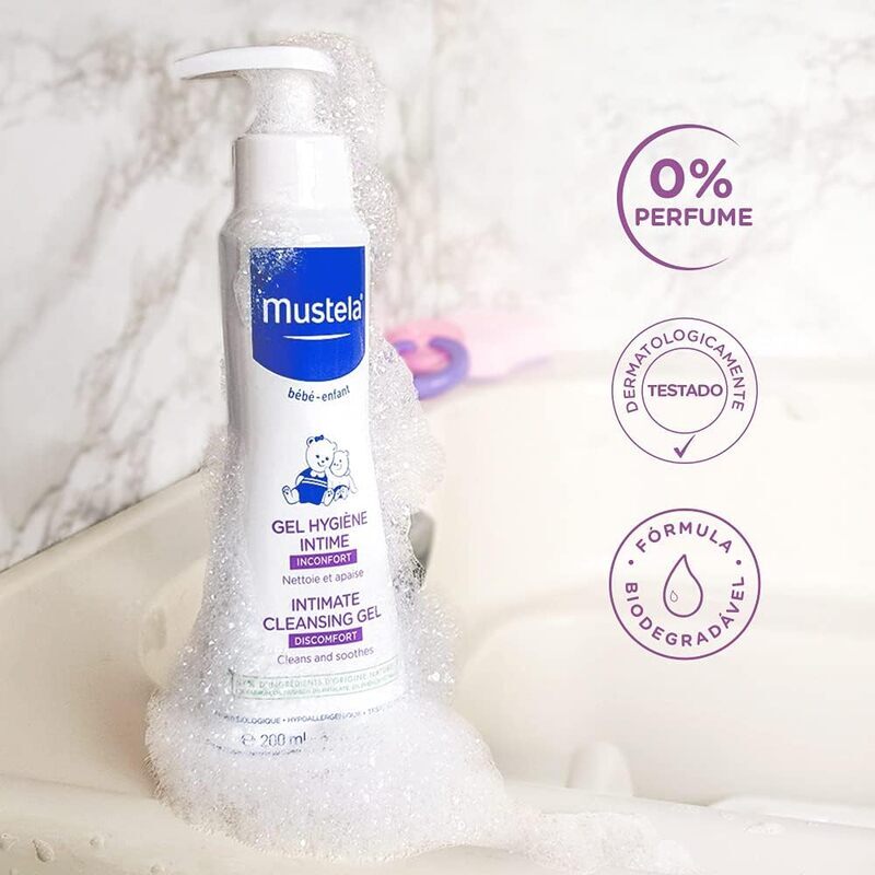 Mustela 200ml Intimate Cleansing Gel for Babies