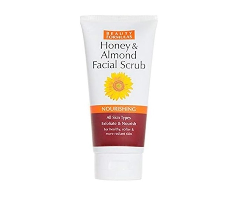 Beauty Formulas Honey & Almond Facial Scrub, 150ml