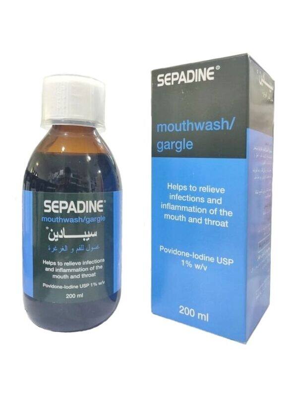 

Sepadine Mouth Wash 200Ml