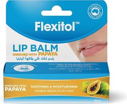 Flexitol Papaya Lip Balm, 10gm