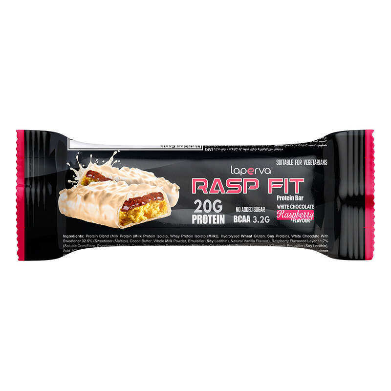 

Laperva Rasp Fit Protein Bar White Choc Rasp 60G