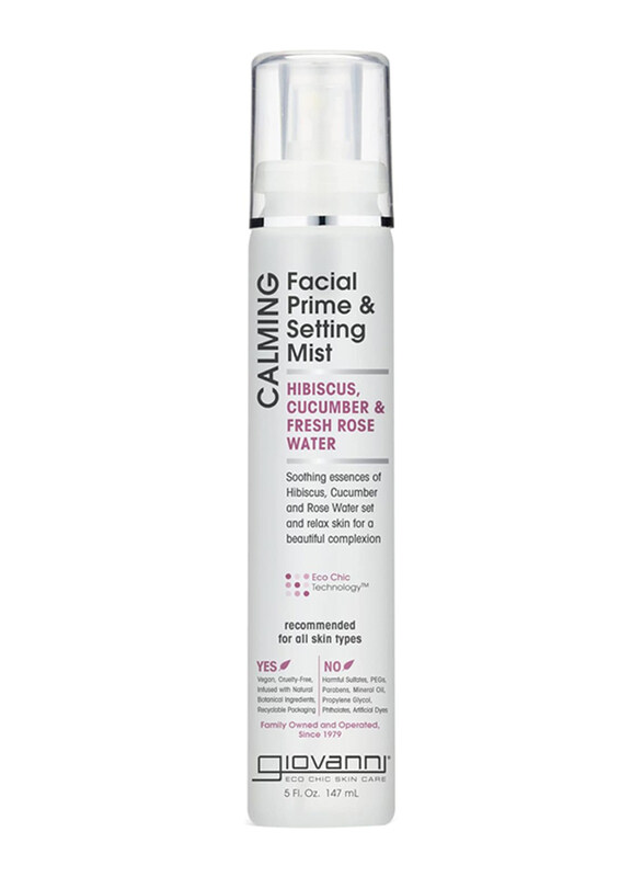 

Giovanni Calming Facial Prime Setting Mist, 5Oz