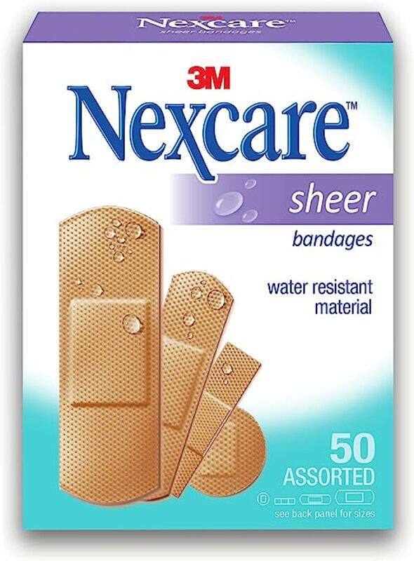 

Nexcare Sheer Band Asrt 50S