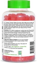 21St Century Vitajoy Gummies Biotin, 5000mcg, 60 Gummies