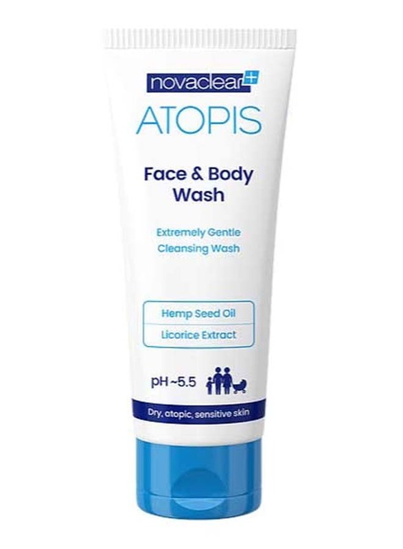 Novaclear Atopis Face & Body Wash, 200ml