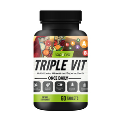 LAPERVA TRIPLE VIT MULTIVITAMIN ONCE DAILY TAB 60'S