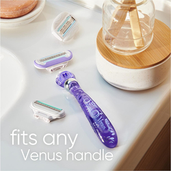 Gillette Venus Swirl Flexiball Women's Razor Blade Refills, 4 Pieces