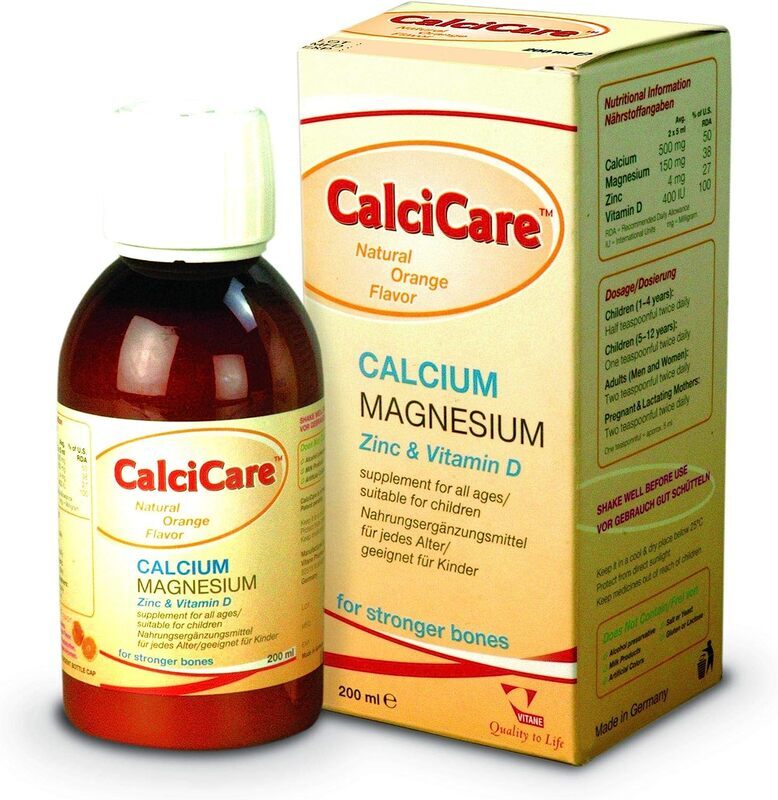 Vitane Calcic are Liquid Natural Orange Flavour Calcium 200ml