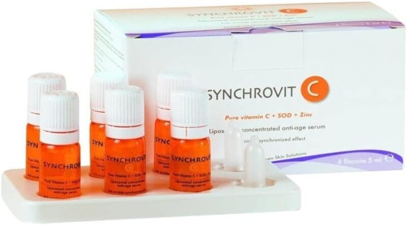 Purorganic E Synchroline Synchrovit C Serum, 6 x 5ml