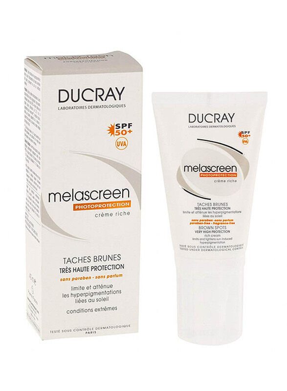 

Ducray Melascreen Photoprotection Light SPF 50 Sunscreen, 40ml