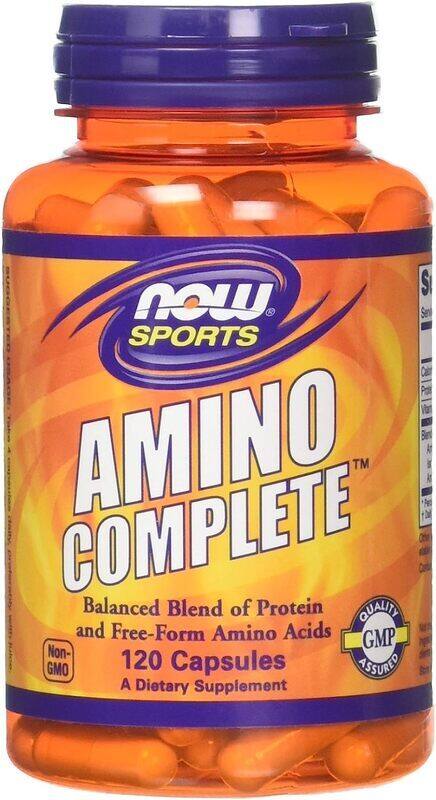 

Now Sports Amino Complete Dietary Supplement, 120 Capsules