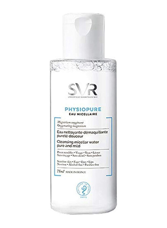 

SVR Physiopure Cleansing Micellar Water, 75ml, Clear