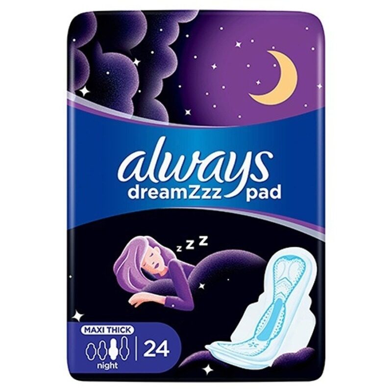 

Always Maxi Thick Night 24'S
