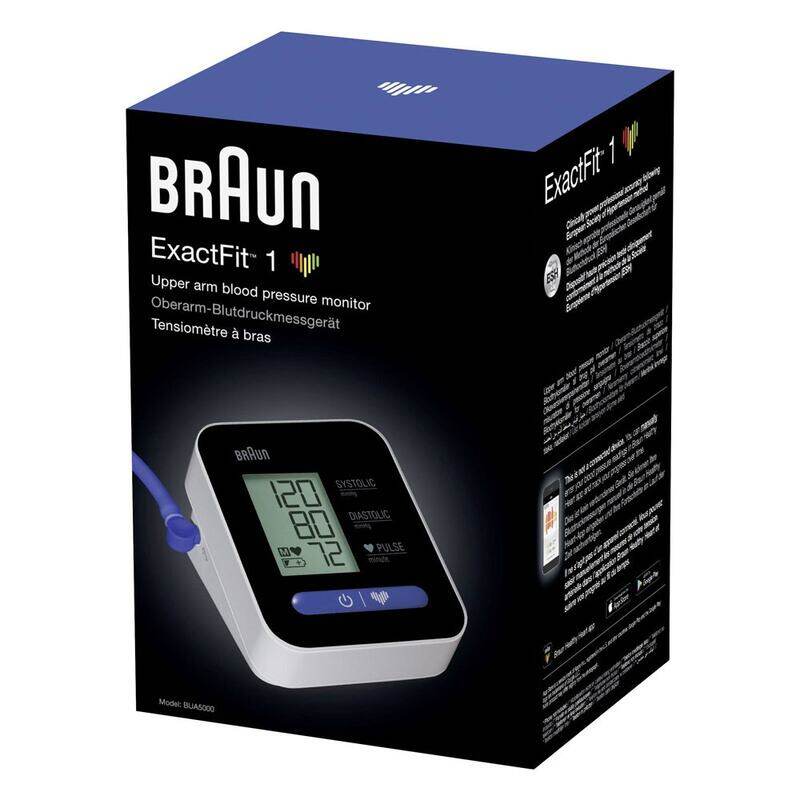 

Braun Exactfit 1 Upper Arm Bpm Bua 5000 Euv1