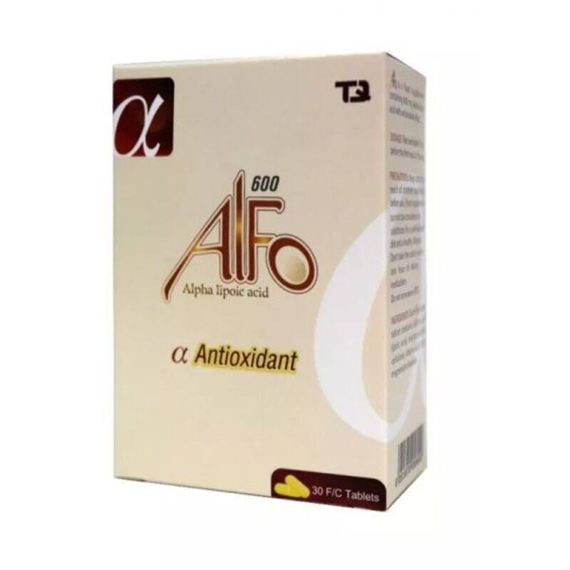 

T-rq Alfo 600 Mg Tab 30'S