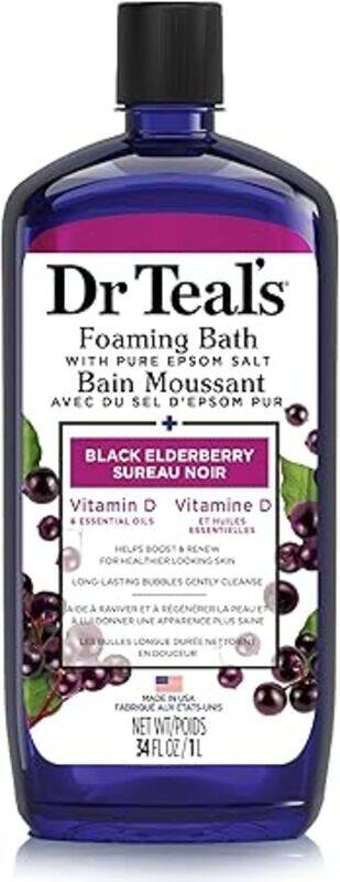 

Dr Teals Foaming Bath With Epsom Salt Black Elderberry 1000Ml