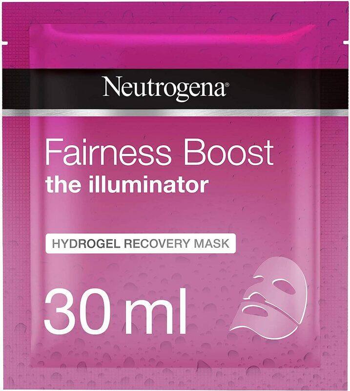 

Neutrogena Face Mask Sheet The Illuminator Fairness Boost Hydrogel Recovery, 30ml