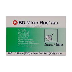 Bd Microfine Plus Pen Needle 32Gx4Mm