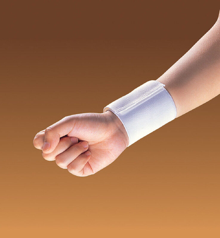 

Makida HWRE200 Unisex Wrist Support, Small, White