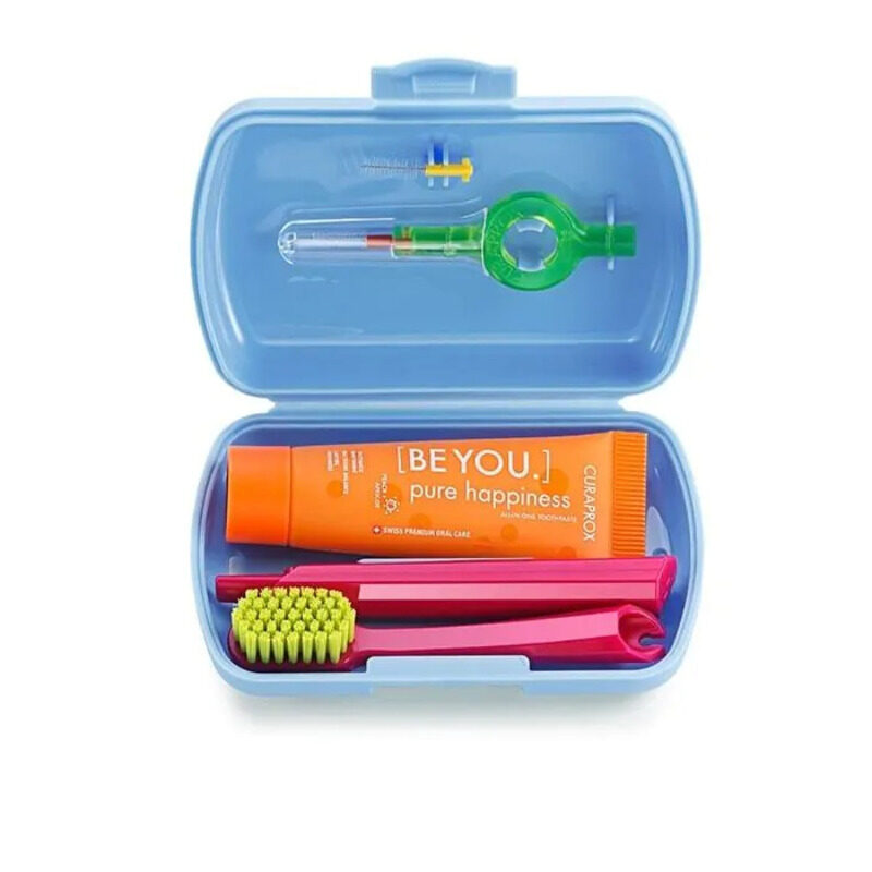 

Curaprox Interdental Travel Set Blue