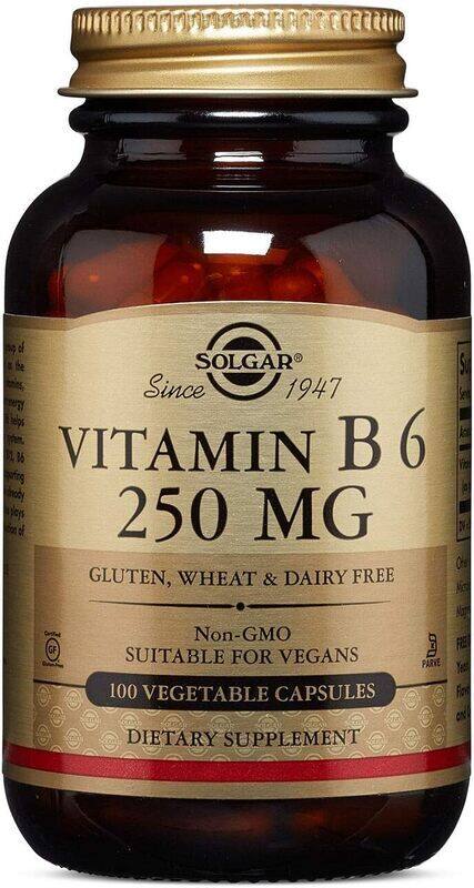 

Solgar Vitamin B6 Vegetable Capsules 250Mg, 100 Serving