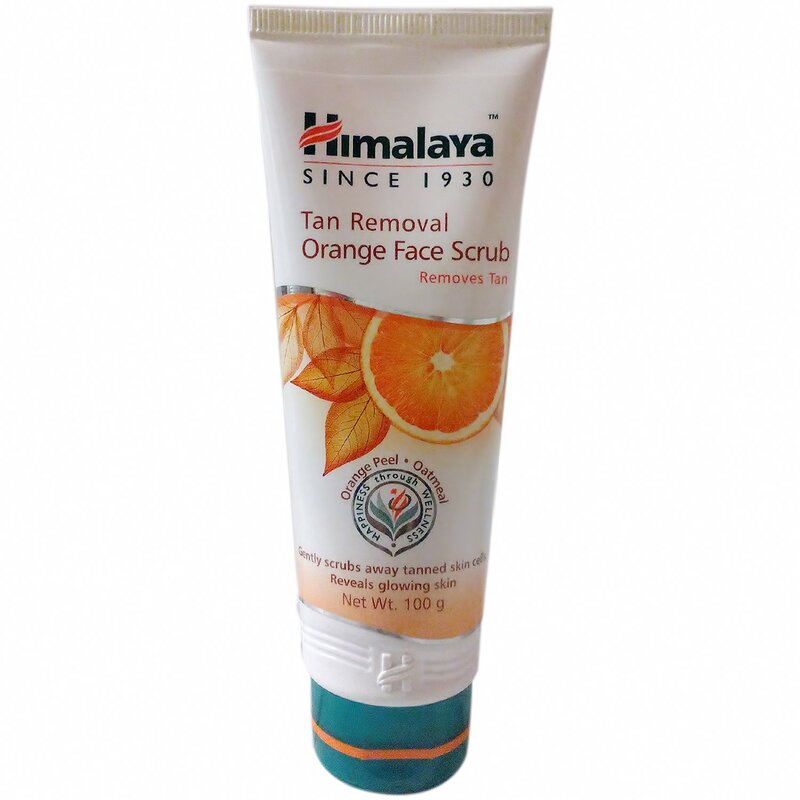 Himalaya Face Scrub Tan Removal Orange 150 Ml