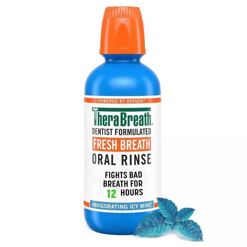 

Therabreath Fresh Breath Oral Rinse Icy Mint 16Oz