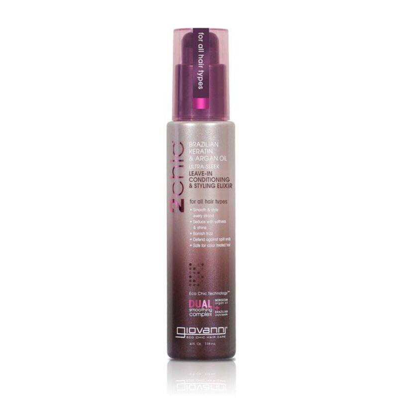 

Giovanni 2Chic Keratin&Argan Ultra-Sleek Leave-In Conditnr 118 Ml