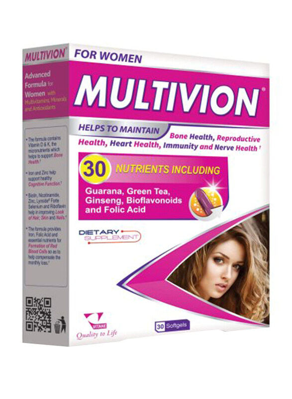 

Vitane Multivion For Women Softgels Dietary Supplement, 30 Softgels