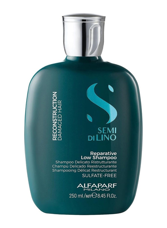 

Alfaparf Paraben & Paraffin Free Milano Semi Di Lino Reconstruction Reparative Shampoo for Damaged Hair, 250ml