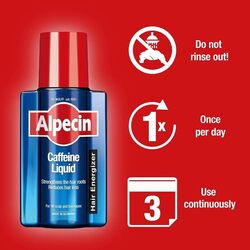 Alpecin Caffeine Hair Tonic for All Hair Types, 200ml