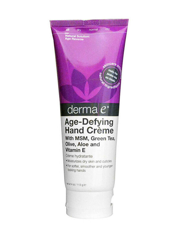 

Derma E Age Defying Hand Cream with MSM, 113gm