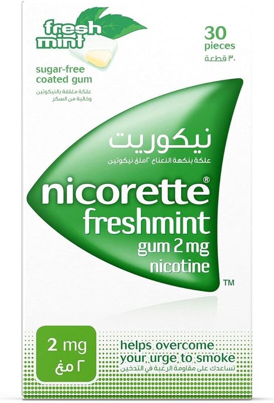 Nicorette Freshmint 2Mg Gum 30S