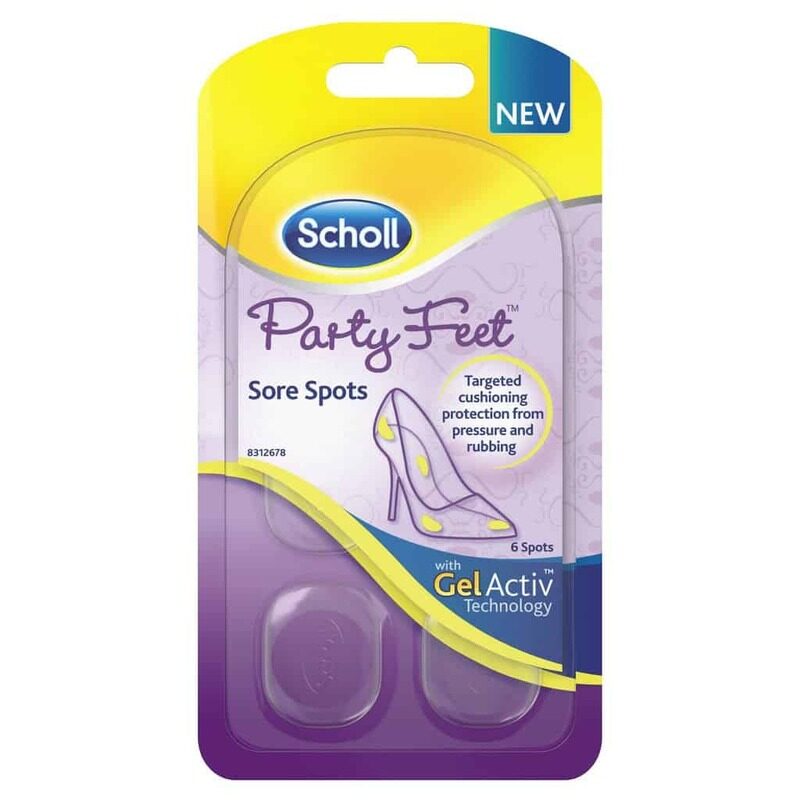 

Scholl Party Feet Sore Spots