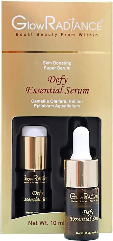 Glow Radiance Defy Essential Serum, 10ml, 3 Piece