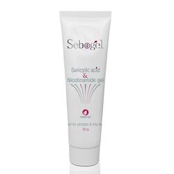 Sebogel Salicylic Acid & Nicotinamide Gel for Pimples & Oily Skin, 30g