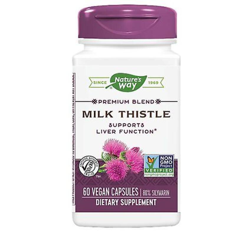 Natures Way Milk Thistle Capsules 60S