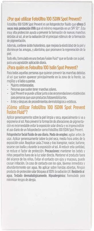 Isdin Foto Ultra Sport Previene Fusion Fluid Cream, SPF 100+, 50ml