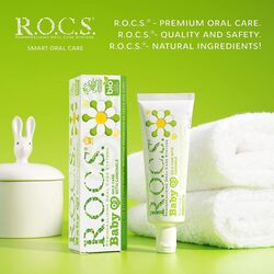 Rocs 45gm Baby Mild Care with Camomile Toothpaste