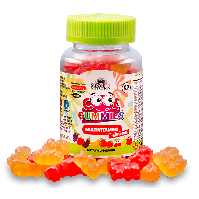 

Sunshine N Cool Multivitamin Gummies+ Minerals 120S