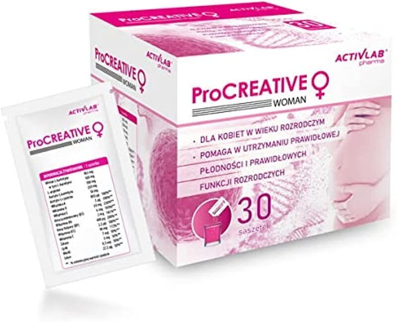 Activlab ProCreative Supplement for Woman, 30 Sachets