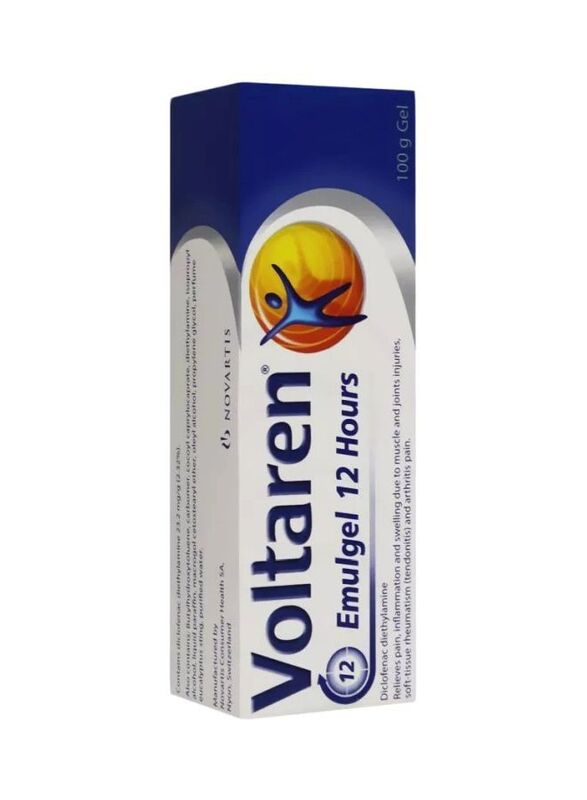 

Novartis Voltaren Emulgel 12 Hours 100G