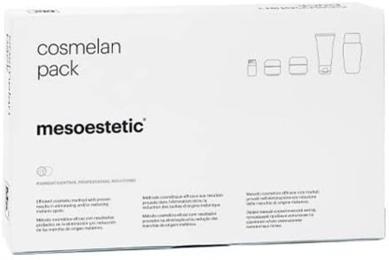 Mesoestetic Cosmelan Full Treatment Hyperpigmentation Pack Melasma Set, 5 Pieces